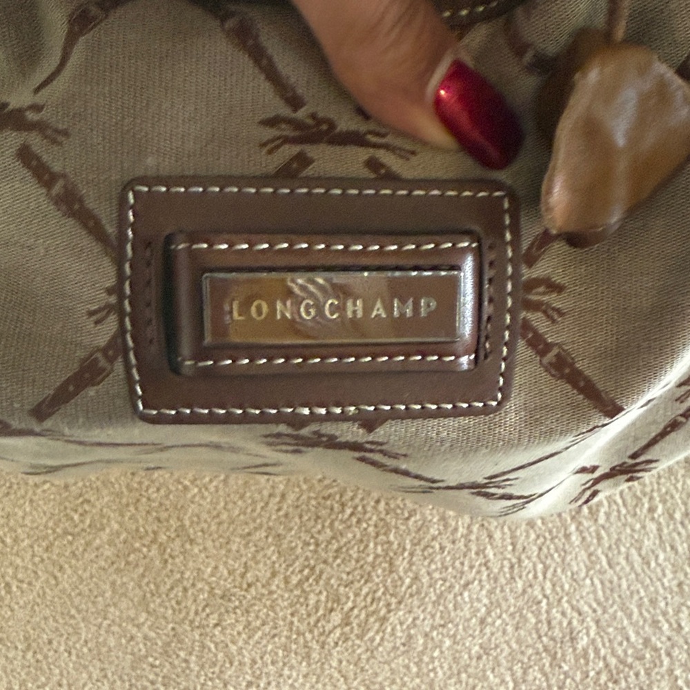 Longchamp Monogram Canvas Shopper (Rare) - Picture 2 of 7